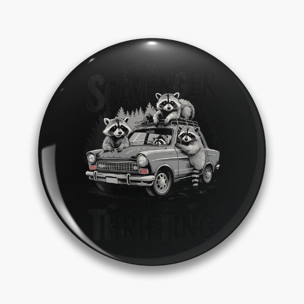 Item preview, Women's Get in Scavenger We're Going Thrifting Funny Raccoon designed and sold by suarezhxbrega.