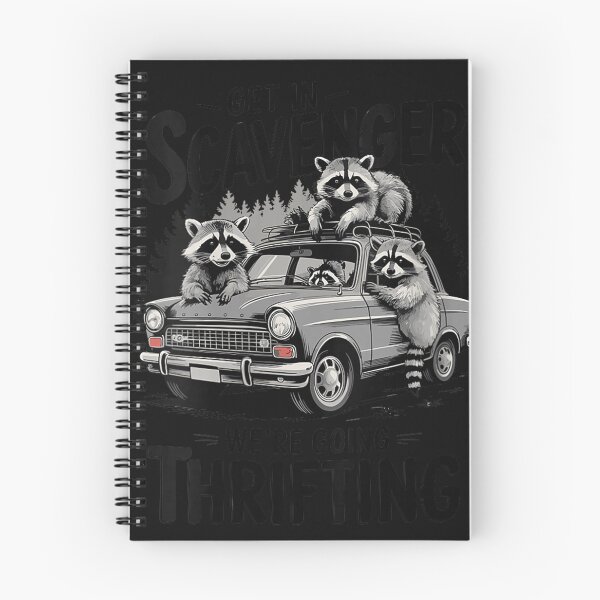 Item preview, Women's Get in Scavenger We're Going Thrifting Funny Raccoon designed and sold by suarezhxbrega.