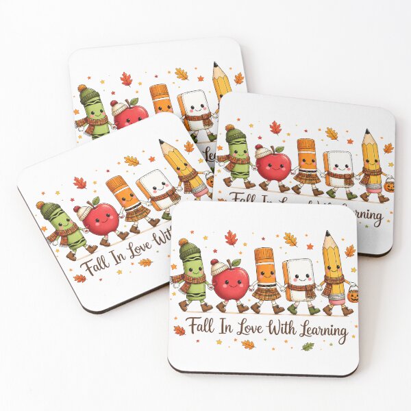 Item preview, Fall In Love With Learning Autumn Teacher Cute School Supplies Gift designed and sold by Zizo-DR44.