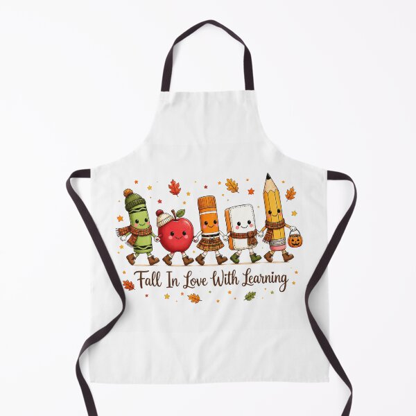 Item preview, Fall In Love With Learning Autumn Teacher Cute School Supplies Gift designed and sold by Zizo-DR44.