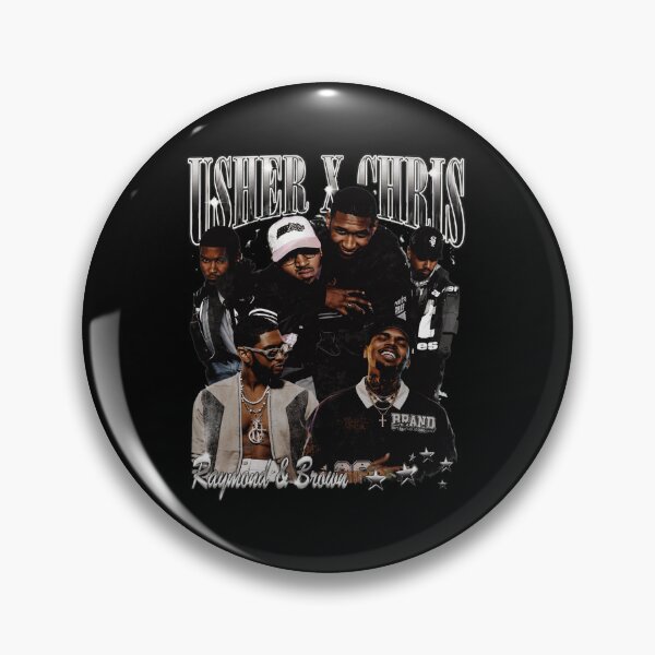 Item preview, Usher Y Chris Raymond & Brown Vintage Rap Tee designed and sold by MadisonL396064.