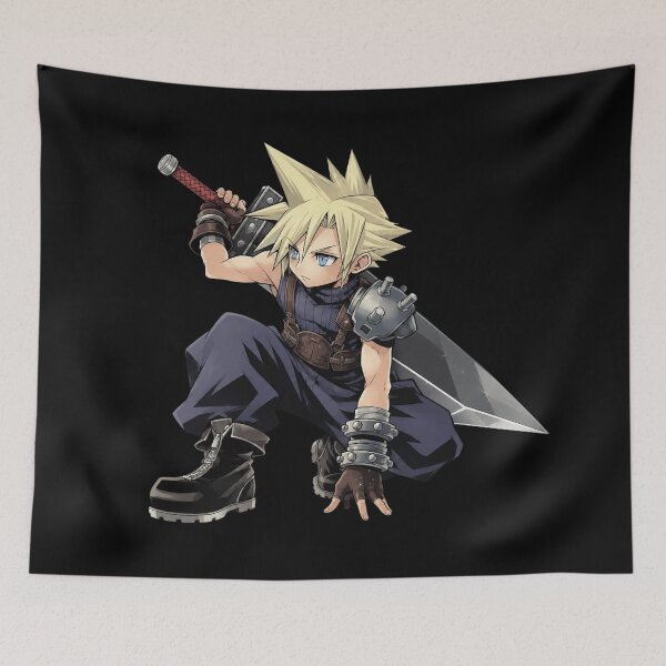 Item preview, Cloud Strife Anime designed and sold by cjanie93jo.
