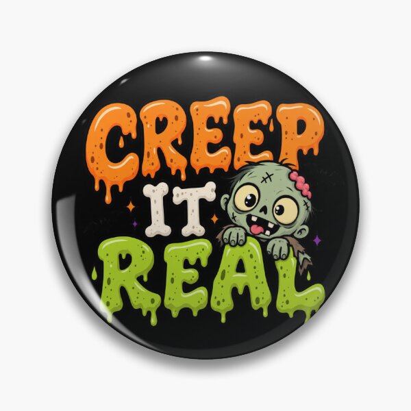 Item preview, Creep It Real Cute Zombie Halloween designed and sold by ParfaitPrints.