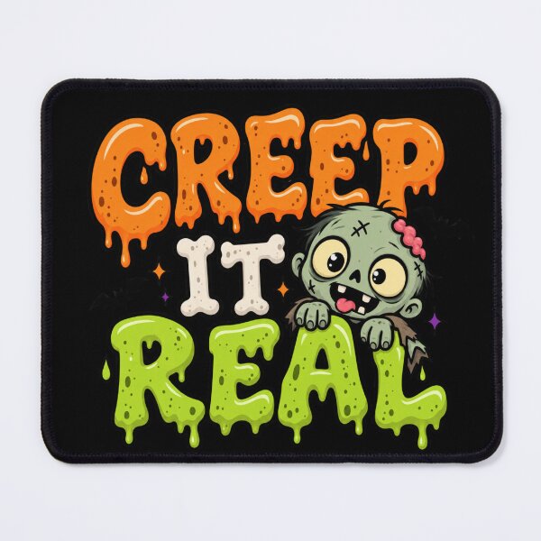 Item preview, Creep It Real Cute Zombie Halloween designed and sold by ParfaitPrints.