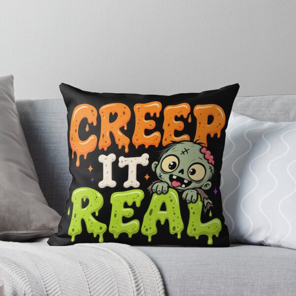Item preview, Creep It Real Cute Zombie Halloween designed and sold by ParfaitPrints.