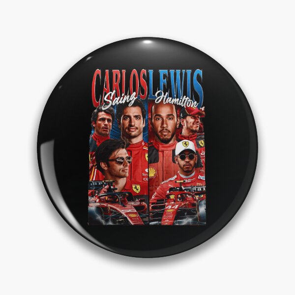 Item preview, Vintage Carlos Sainz Lewis Hamilton F1 Retro designed and sold by AbigailP792708.