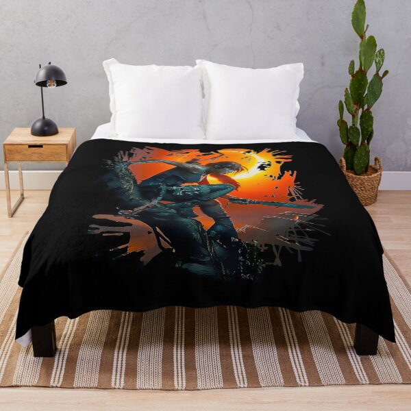 Item preview, Lara Croft Tomb Raider Survival Action Sunset Art designed and sold by jendessonggeng.