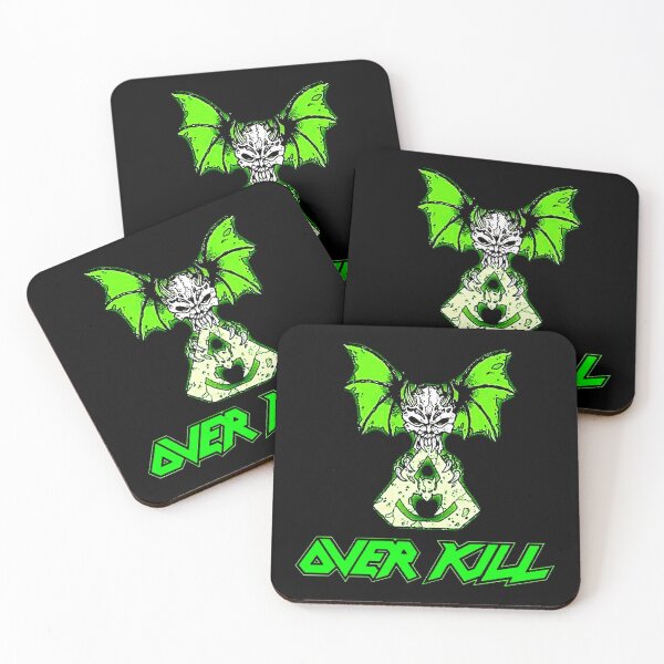 Item preview, Green Typography Speed Metal Band designed and sold by ShadeFall.