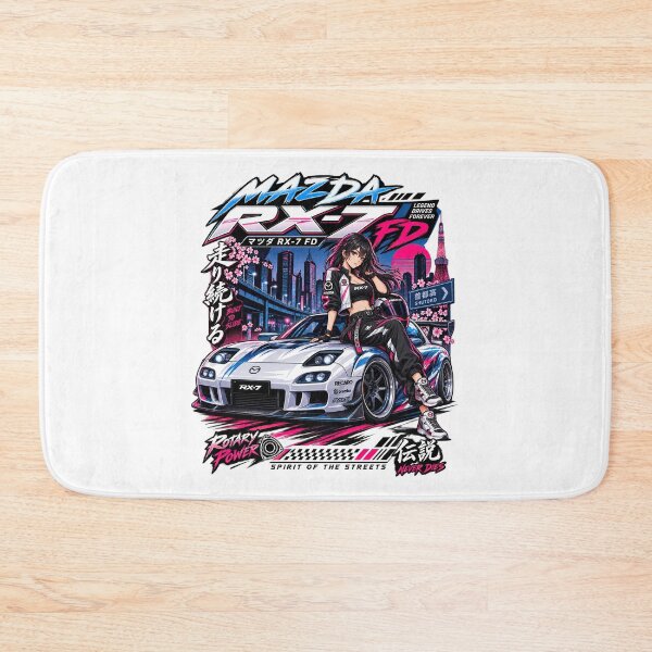 Item preview, Mazda RX7, FD Rotary Power JDM Drift Racing Car Shirt designed and sold by graphic-genie.