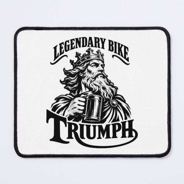 Item preview, Triumph Classic Motorcycle Vintage Inspired Design designed and sold by JessElle05.