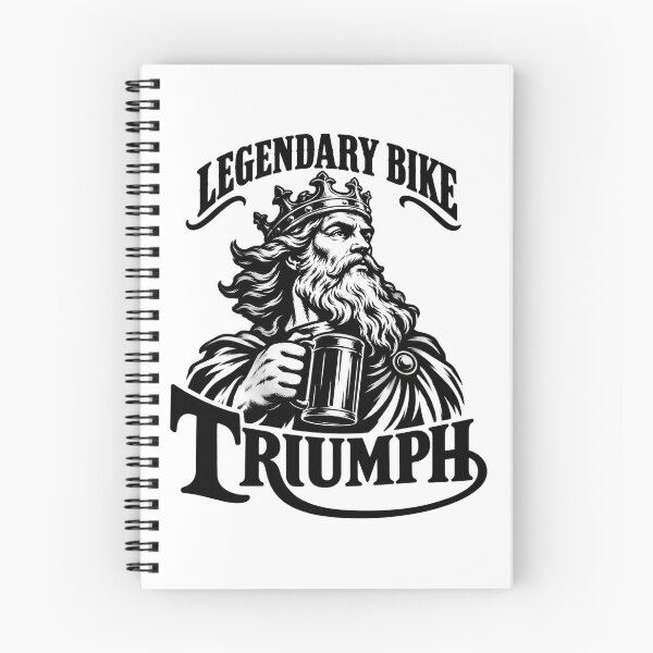Item preview, Triumph Classic Motorcycle Vintage Inspired Design designed and sold by JessElle05.