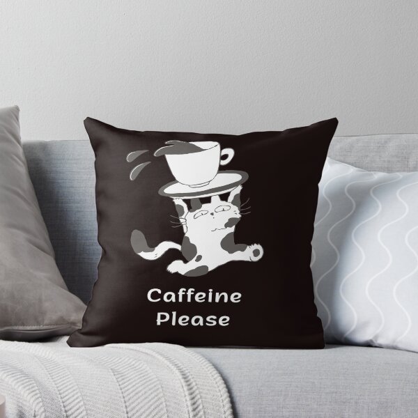 Item preview, Caffeine Please | Funny Coffee Cat | Espresso Yourself Cats designed and sold by ContigoART.