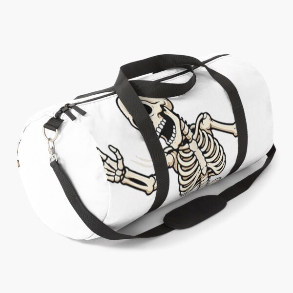 Item preview, Funny Goldendoodle Dog Stealing Bone from Skeleton Halloween designed and sold by SuziLope.