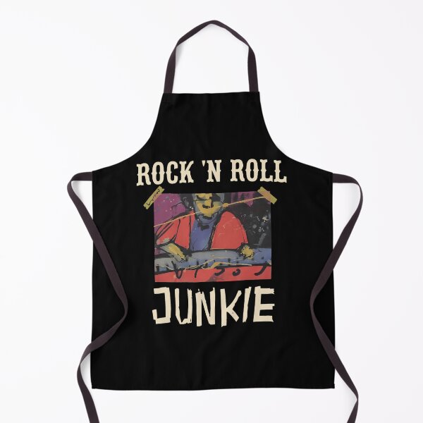 Item preview, Rock 'n Roll Junkie Retro Music Art designed and sold by Kristaeeneycvb.