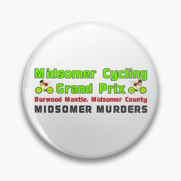 Item preview, Midsomer Cycling Grand Prix (on White) designed and sold by PawsitiveMum3.