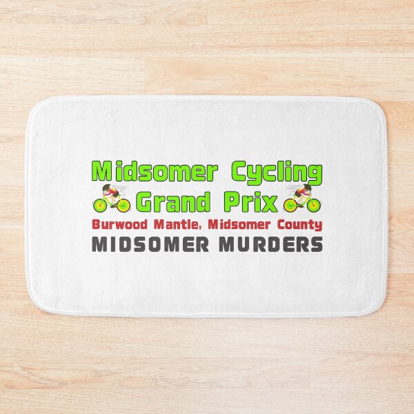 Item preview, Midsomer Cycling Grand Prix (on White) designed and sold by PawsitiveMum3.