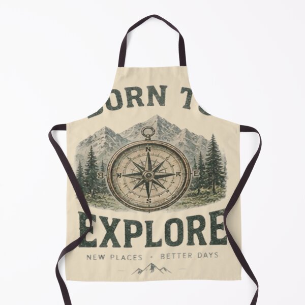 Item preview, Born to Explore – Vintage Compass Adventure designed and sold by FABIOLA1970.