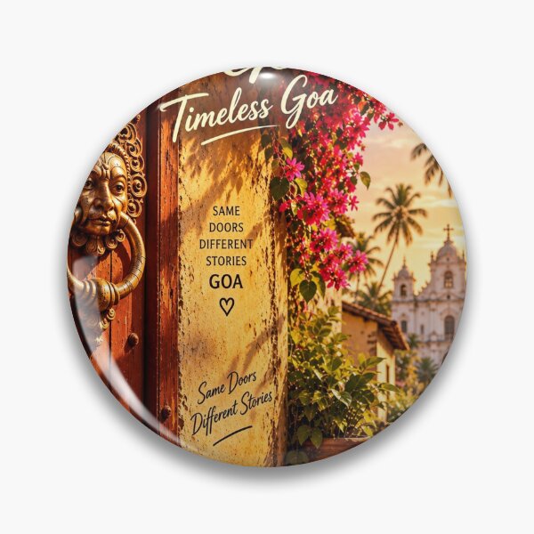 Item preview, Old Goa Timeless Goa — Same Doors Different Stories designed and sold by Goanheartprints.