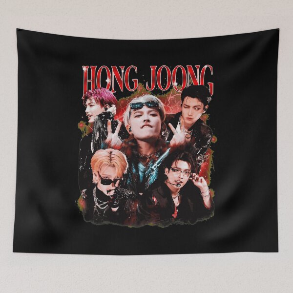 Item preview, Vintage Hong Joong K-pop Idol Retro Graphic Tee designed and sold by Christop885863.