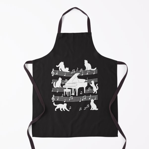 Item preview, Pianist Cats Playing Grand Piano - Perfect Gift for Cat and Piano Lovers designed and sold by JessElle05.