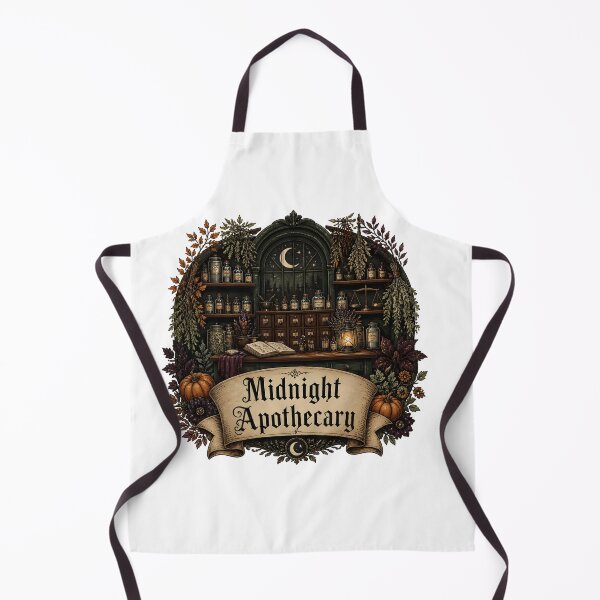 Item preview, Midnight Apothecary Shelves of Botanical Remedies designed and sold by RoyesButler.