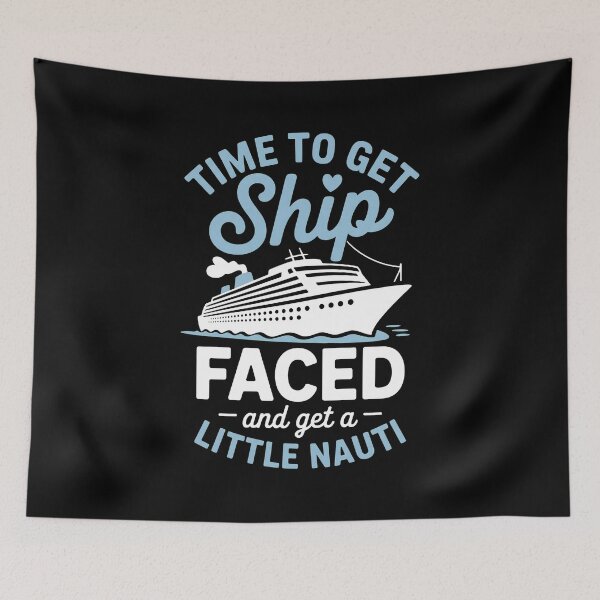 Item preview, Ship Faced Little Nautis Cruise Vacation designed and sold by SketchyCrew.