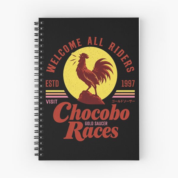 Aperçu de l'œuvre Courses de Chocobos Rétro créée et vendue par ClaireCum.