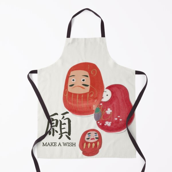 Item preview, Make a Wish - Cute Japanese Daruma & Hime Lucky Sticker designed and sold by NippoKappo.