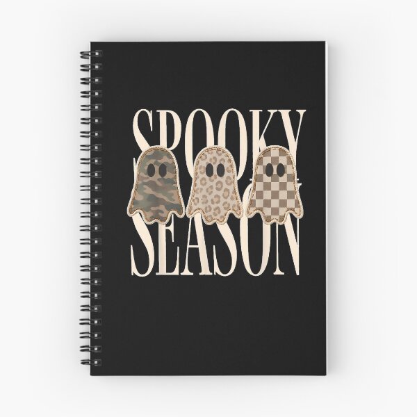 Item preview, Spooky Season Leopard Camo Checkered Ghost Halloween Fall designed and sold by DogoMalulu.