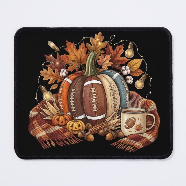 Item preview, Cozy Autumn Football Pumpkin Fall Season Game Day designed and sold by CF_VintageDesign.