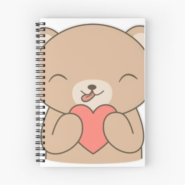 Item preview, Cute Kawaii Bear with Heart Sticker – Adorable Love Bear designed and sold by Shree shyam khatu ji.