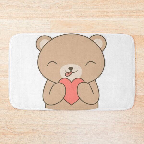 Item preview, Cute Kawaii Bear with Heart Sticker – Adorable Love Bear designed and sold by Shree shyam khatu ji.