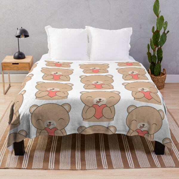 Item preview, Cute Kawaii Bear with Heart Sticker – Adorable Love Bear designed and sold by Shree shyam khatu ji.