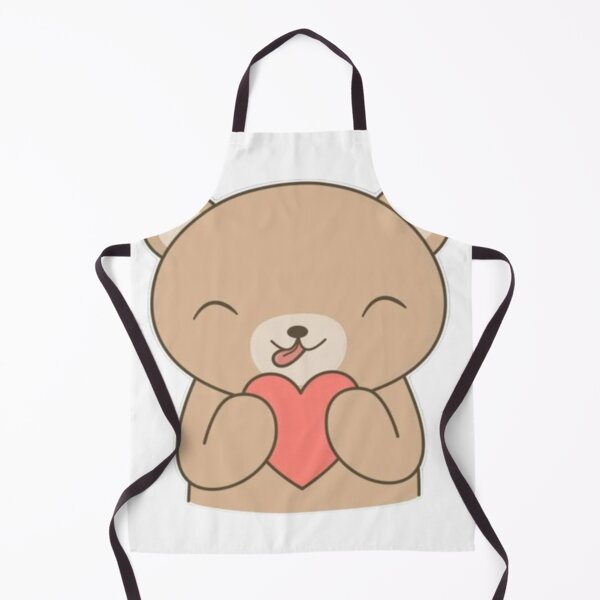 Item preview, Cute Kawaii Bear with Heart Sticker – Adorable Love Bear designed and sold by Shree shyam khatu ji.