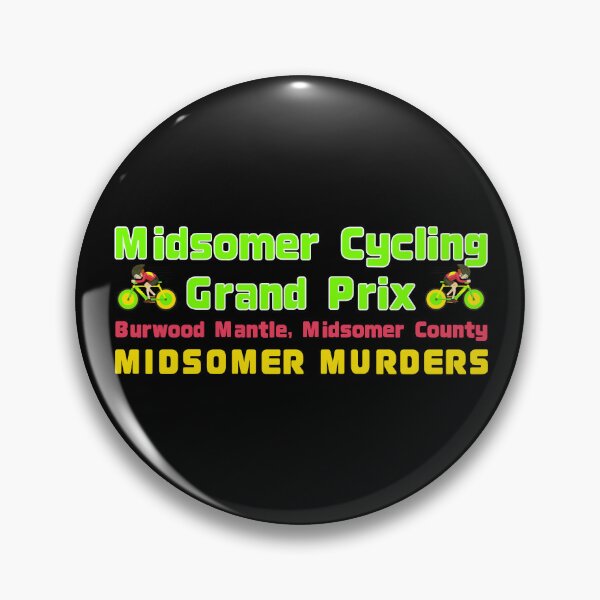 Item preview, Midsomer Cycling Grand Prix (on Black) designed and sold by PawsitiveMum3.