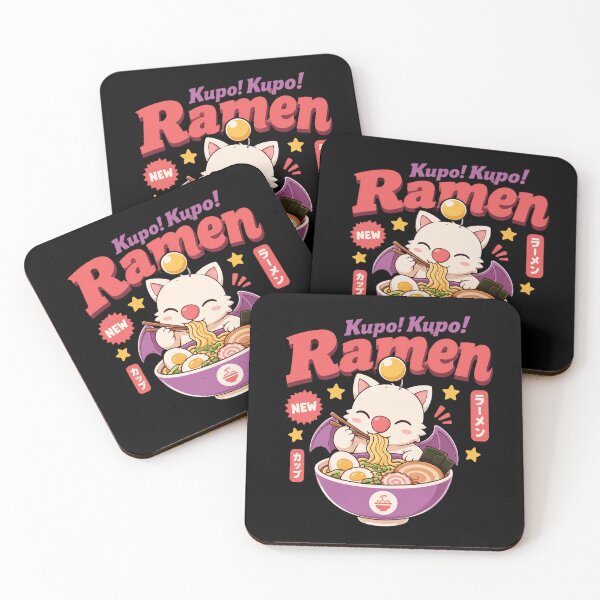 Aperçu de l'œuvre Moogle Ramen Kupo créée et vendue par ClaireCum.