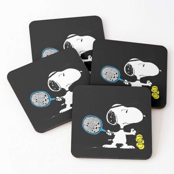 Item preview, Snoopys Tennis Player Sports Active Dog designed and sold by SketchyCrew.
