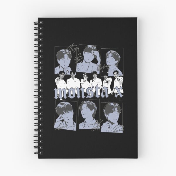 Item preview, Vintage Monsta X K-pop Idol Group Collage  designed and sold by LisaMcgu770729.