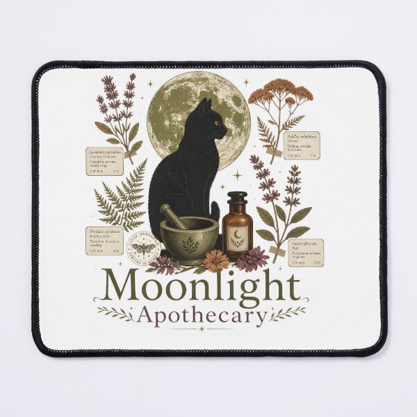 Item preview, Moonlight Apothecary Vintage Herbal Study designed and sold by RoyesButler.
