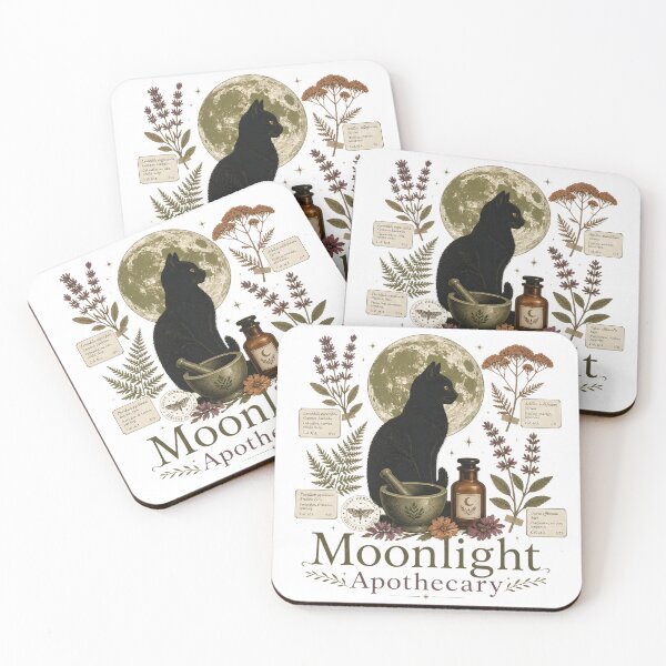 Item preview, Moonlight Apothecary Vintage Herbal Study designed and sold by RoyesButler.