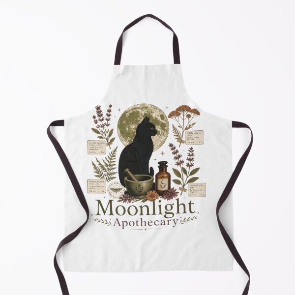 Item preview, Moonlight Apothecary Vintage Herbal Study designed and sold by RoyesButler.