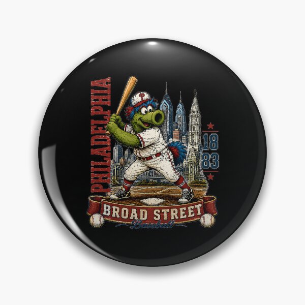 Item preview,  Philadelphia Broad Street Baseball  designed and sold by Flames Between Us.