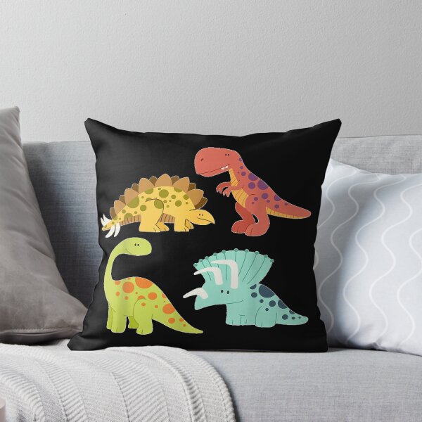 Item preview, Cute Cartoon Dinosaurs Funny 4 Dino Kawaii Illustration designed and sold by SuziLope.
