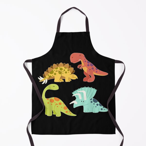 Item preview, Cute Cartoon Dinosaurs Funny 4 Dino Kawaii Illustration designed and sold by SuziLope.
