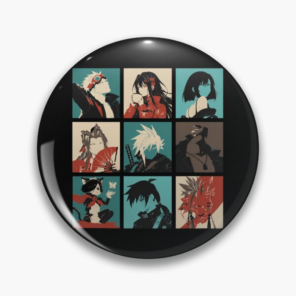 Item preview, Final Fantasy VII Collage designed and sold by cjanie93jo.