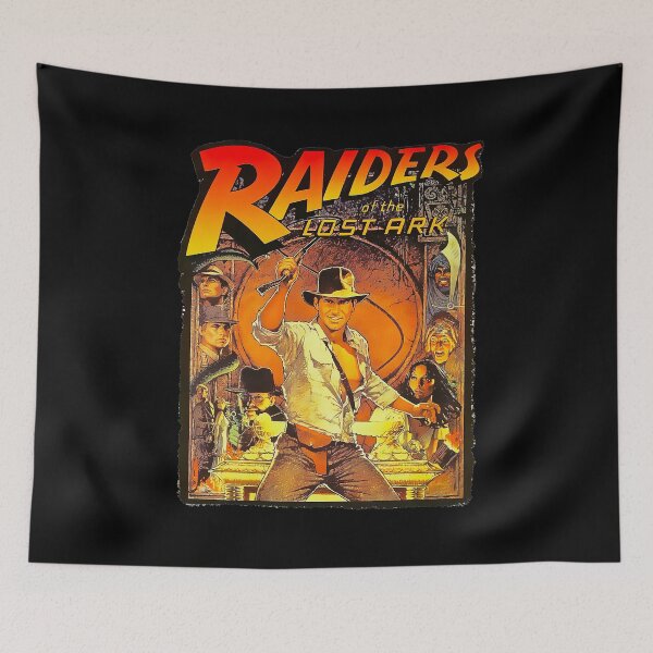 Item preview, Raiders Of The Lost Ark Indiana Jones Movie Poster Art designed and sold by jendessonggeng.