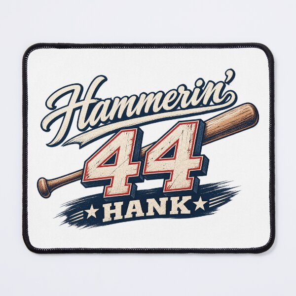 Item preview, Hammerin' Hank Retro 44 Vintage designed and sold by JessicaRHolland.