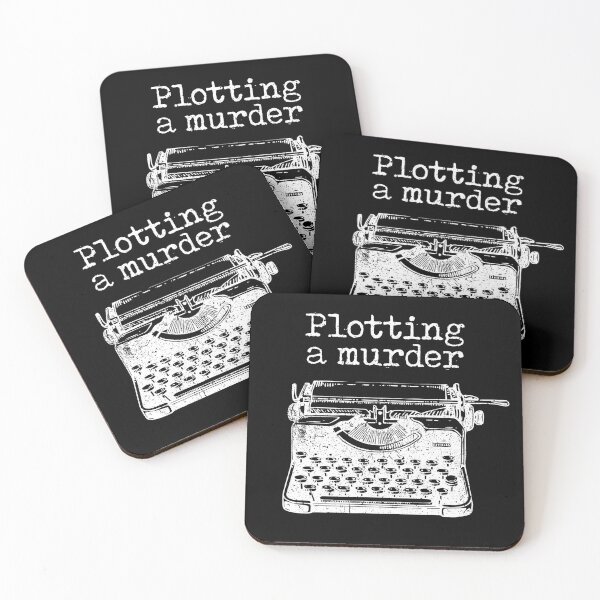 Item preview, Plotting A Murder - Funny Author Writer Gift designed and sold by keviacevarya.