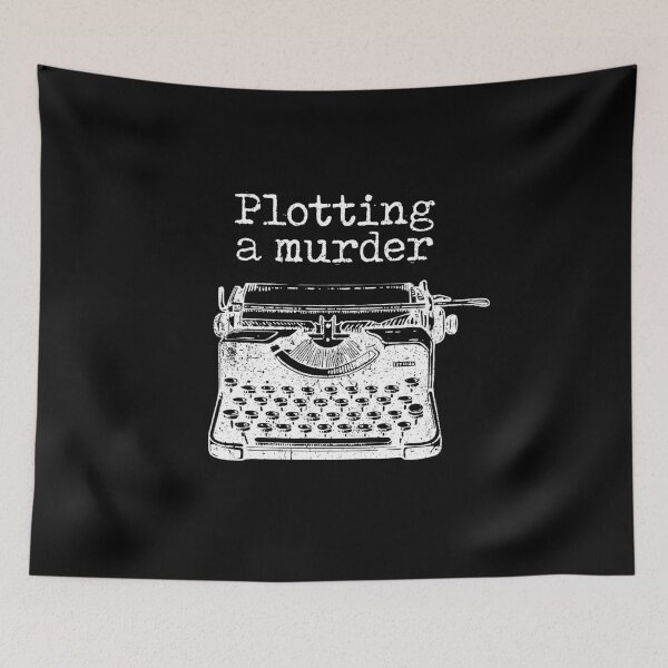 Item preview, Plotting A Murder - Funny Author Writer Gift designed and sold by keviacevarya.