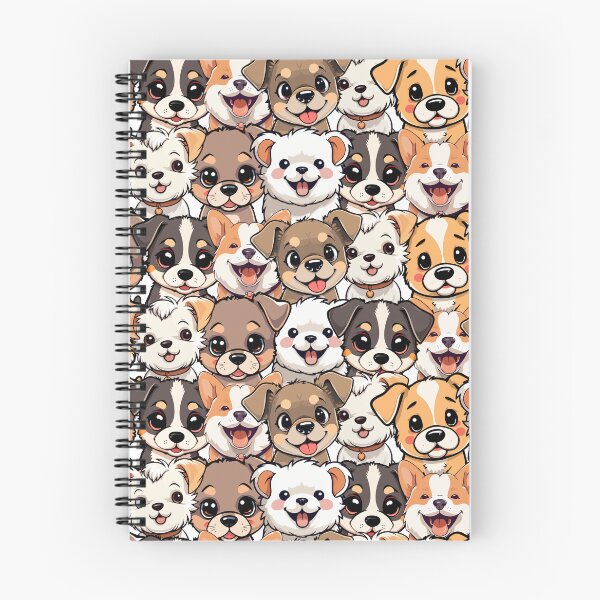 Item preview, Cute Cartoon Puppy Dogs Pattern designed and sold by PawVista.